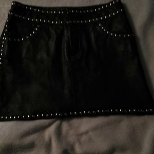 Steve Madden leather skirt